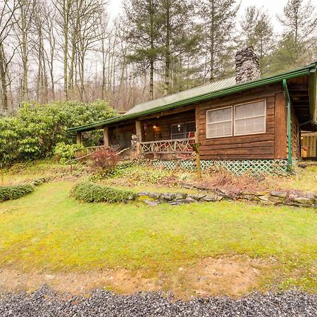 Rustic Maggie Valley Cabin With Mountain Views! Exteriör bild