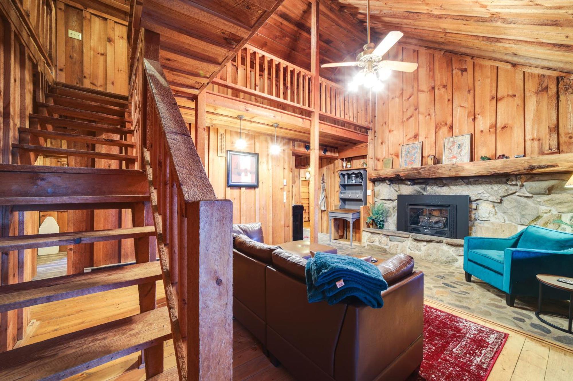 Rustic Maggie Valley Cabin With Mountain Views! Exteriör bild